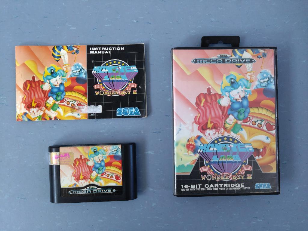 Wonder Boy 3 III Monster Lair Sega MegaDrive CIB Game, Avontuur en Actie, Gebruikt, 1 speler, Ophalen of Verzenden