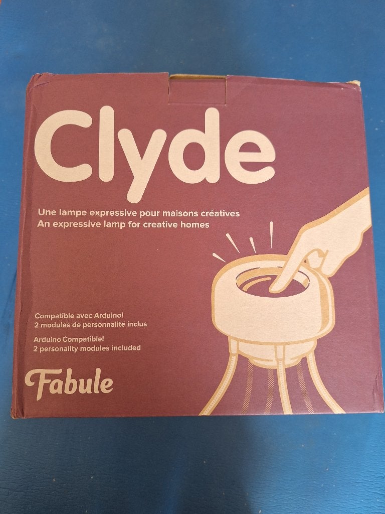 CLYDE interactieve lamp uit Canada, Huis en Inrichting, Ophalen, Gebruikt, Overige typen
