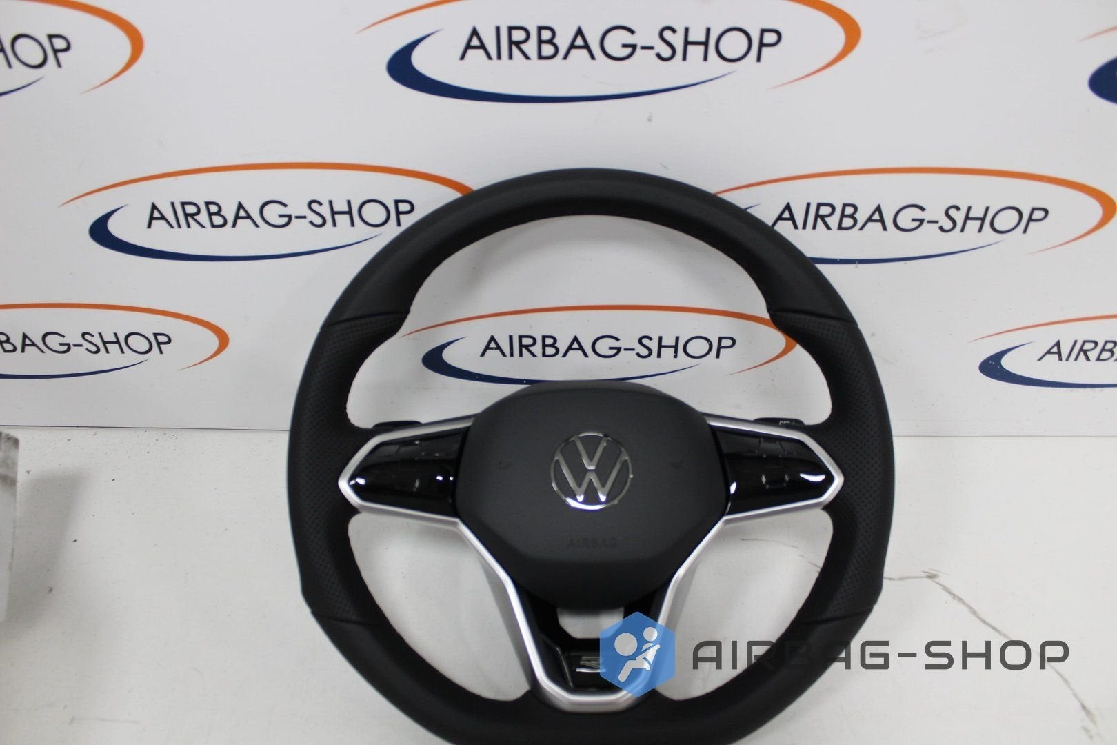 Volkswagen VW Golf 8 R Stuur MF + F1 Touchscreen Knoppen ACC, Auto-onderdelen, Besturing, -, Volkswagen, -, Nieuw