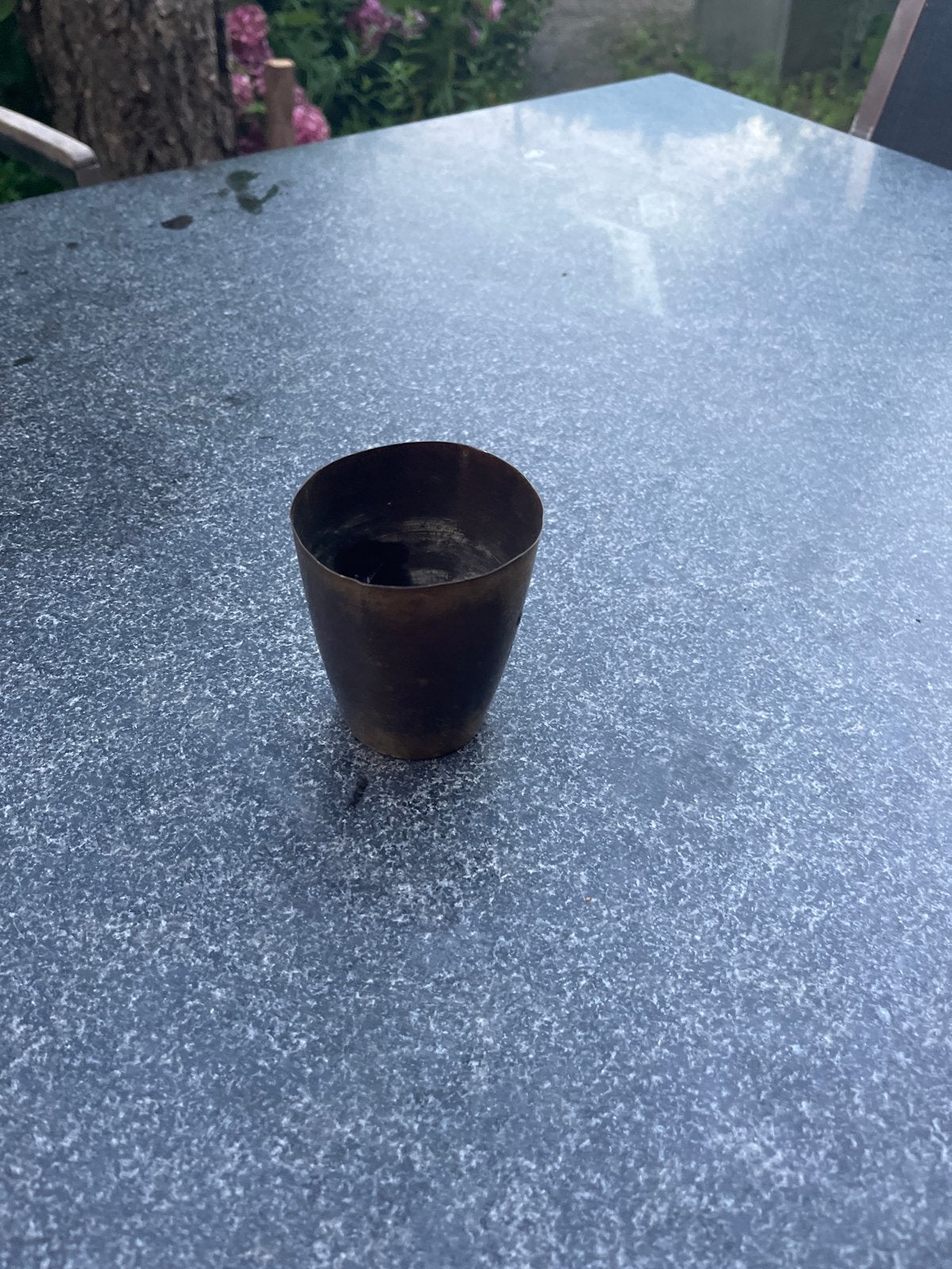 Koperen beker/potje, Ophalen of Verzenden, Koper