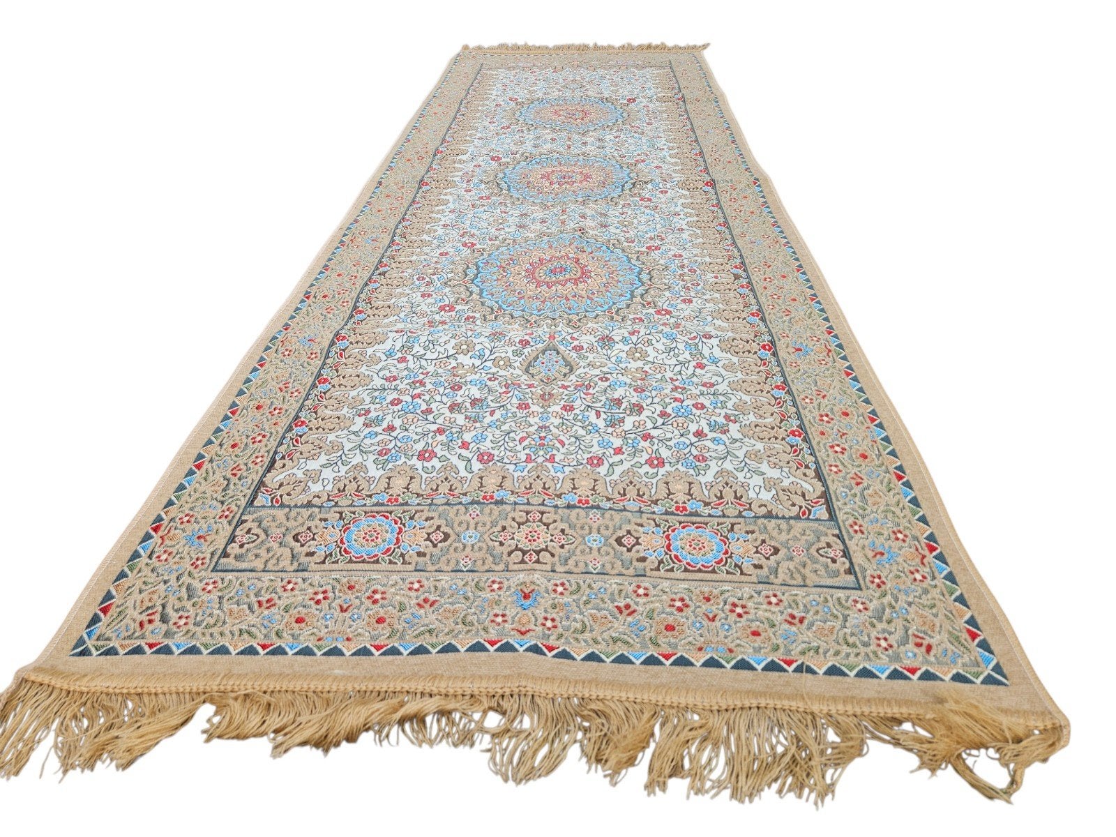 Prachtig nieuw dun kleedje uit Syrie 70 x 200 cm, Huis en Inrichting, Stoffering | Tapijten en Kleden, Ophalen of Verzenden, 200 cm of meer
