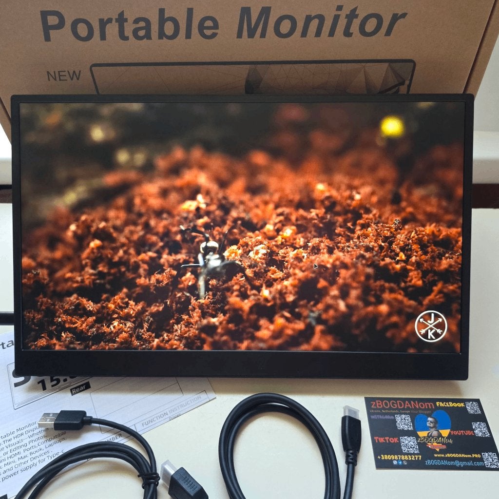 PORTABLE Monitor for LAPTOP Computer, PlayStation SOYO, HDMI, Full HD, Ophalen of Verzenden, Zo goed als nieuw