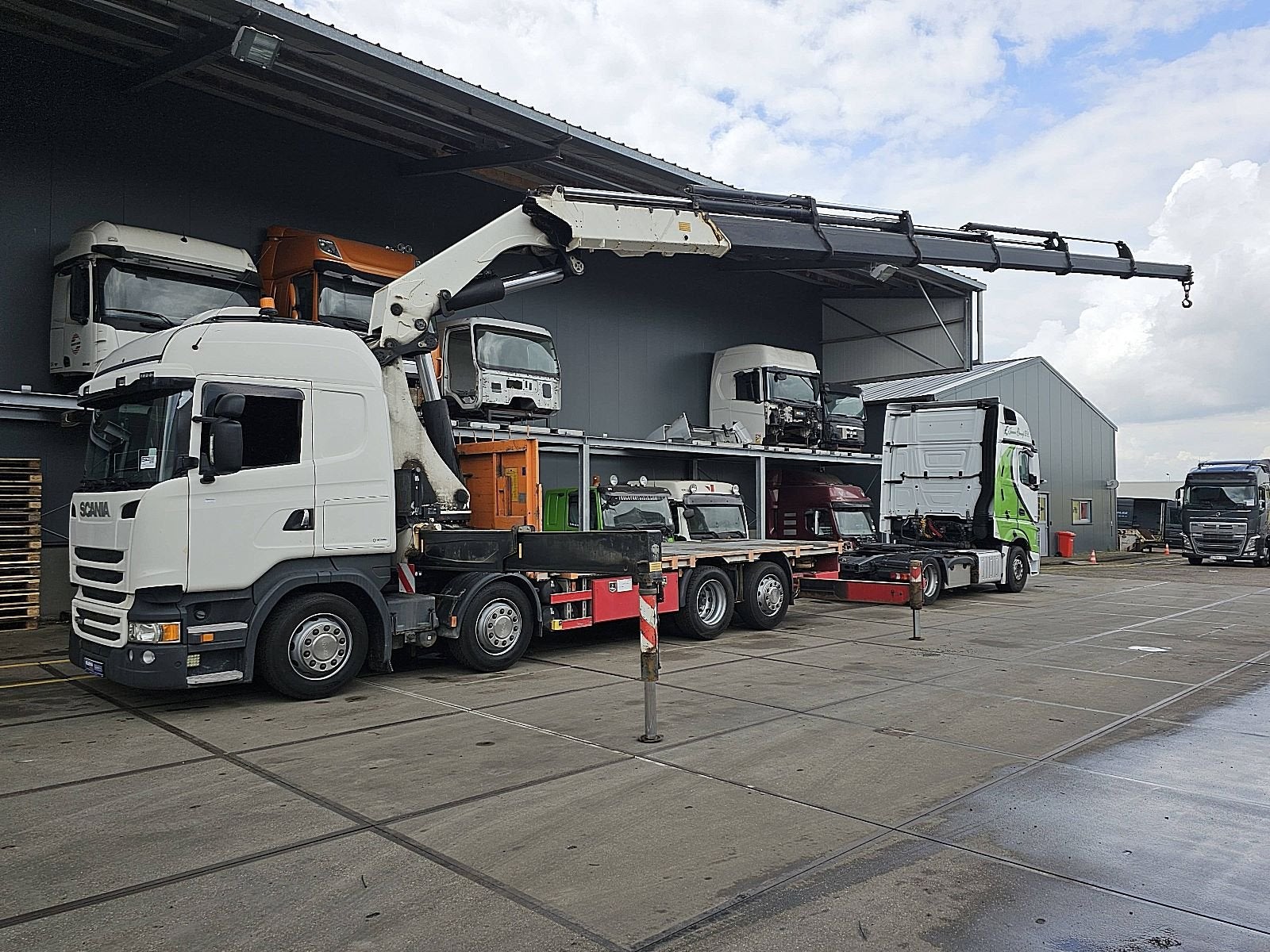 SCANIA R490 hmf 6020, Automaat, Euro 6, Scania, Stoelverwarming