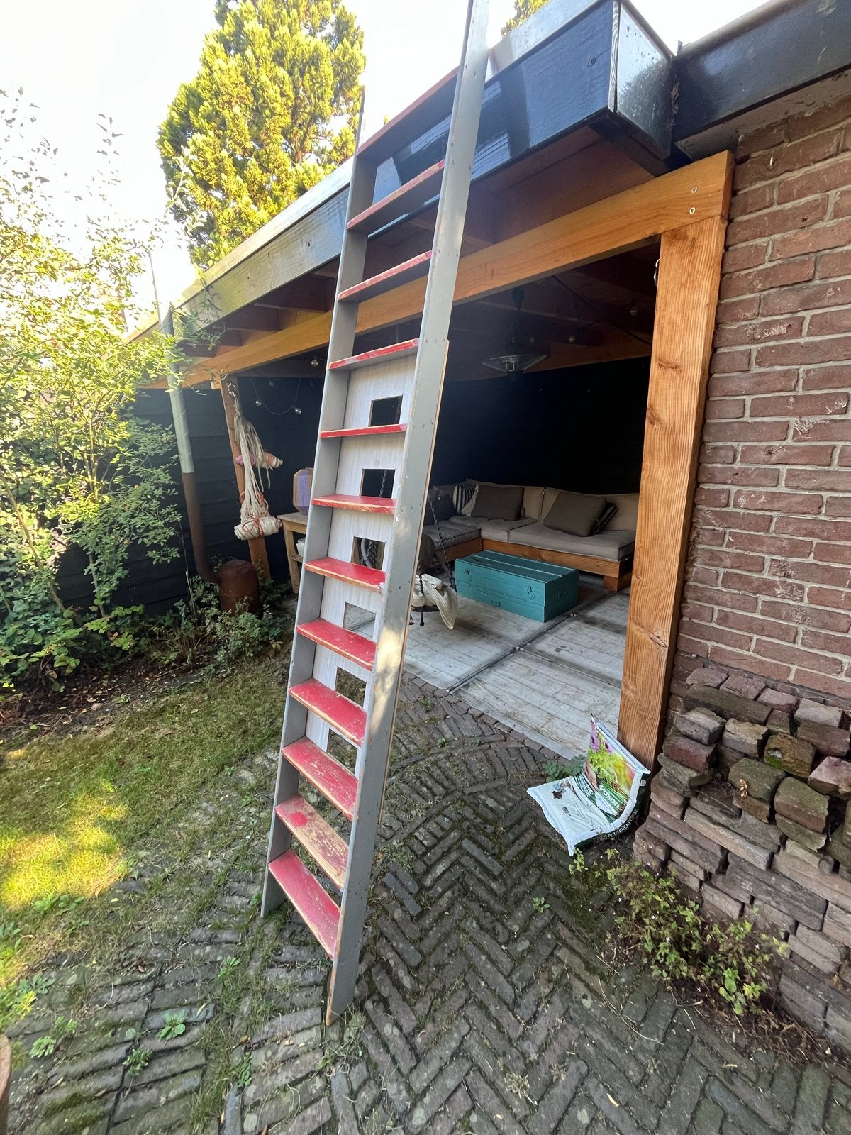 Zolder/vliering trap/ladder - 270cm lang, 45cm breed, Ophalen, Gebruikt, Trap, 2 tot 4 meter