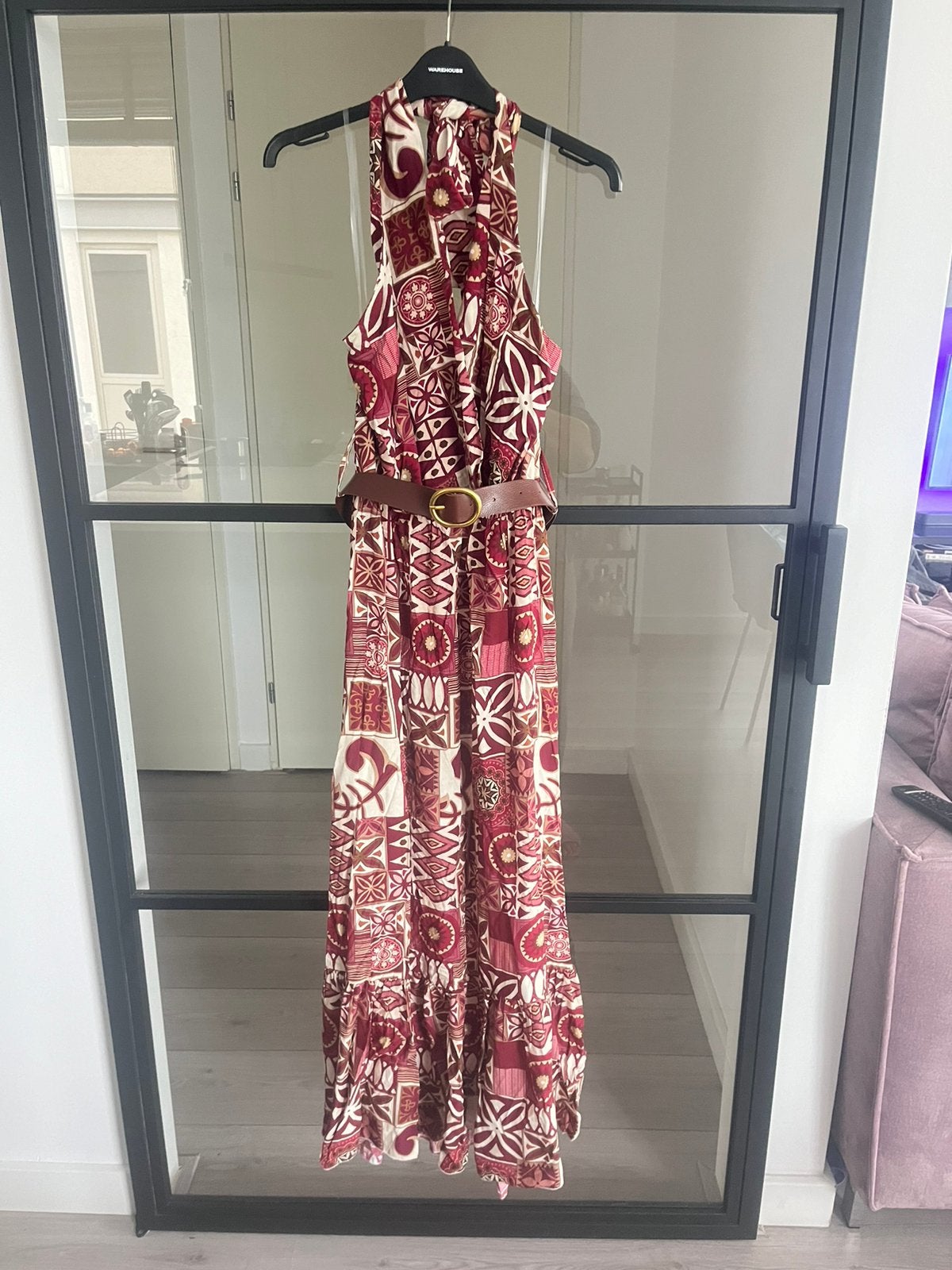 Lange Zomerjurk maat M (NIEUW), Kleding | Dames, Maat 38/40 (M), Nieuw, Ophalen of Verzenden, Rood