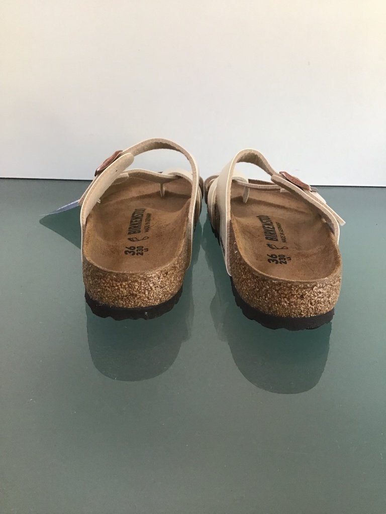 Birkenstock 36 Mayari | beige | Nieuw! | Gratis verzenden, Kleding | Dames, Schoenen, Slippers, Verzenden, Beige, Nieuw