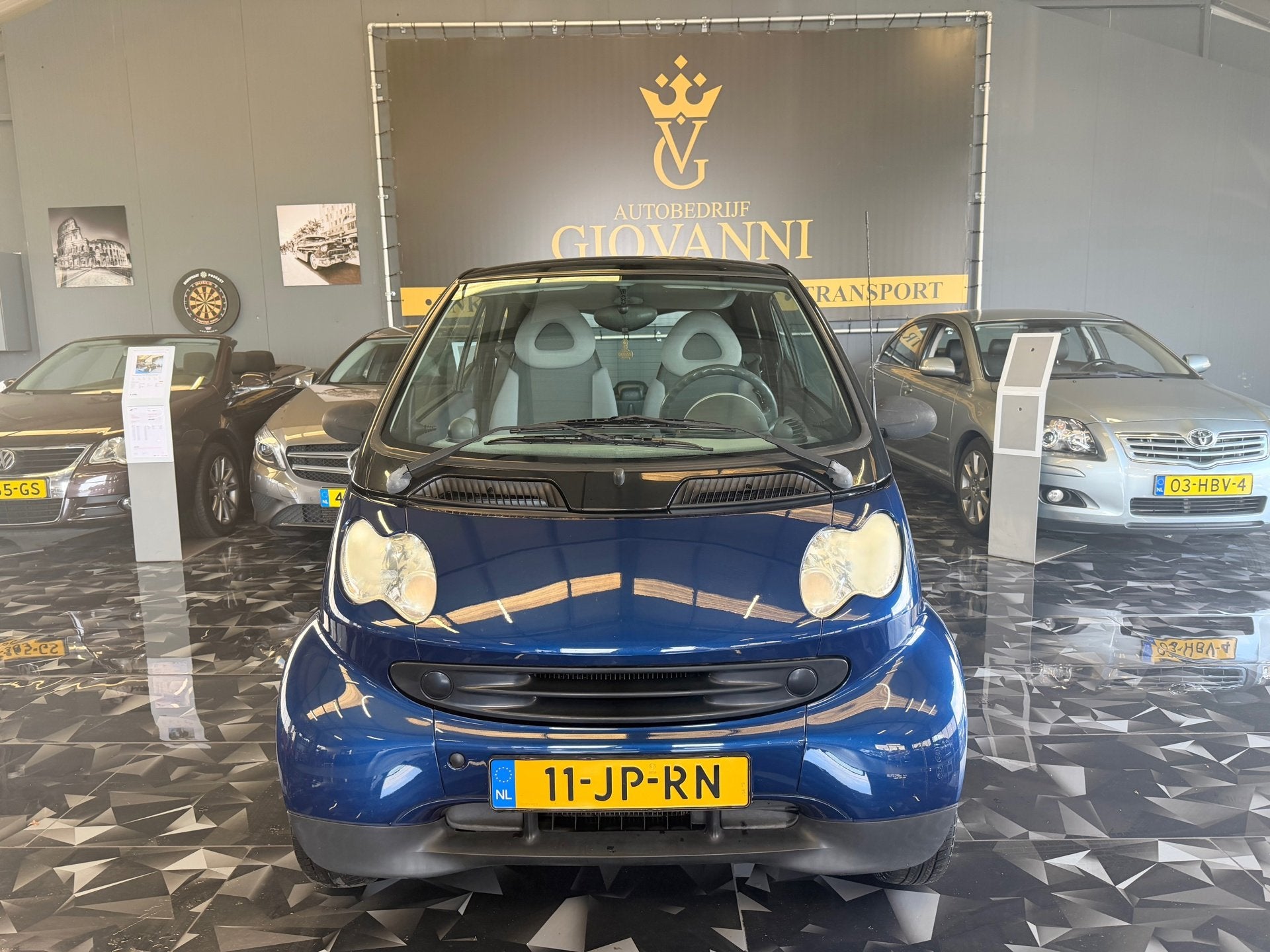 Smart City-coupé Smart & pure INRUIL MOGELIJK, Auto's, Automaat, Achterwielaandrijving, 18 €/maand, Zwart