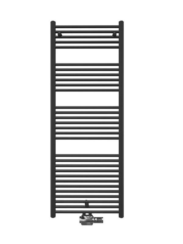 Mat zwarte badkamer design radiator 40,50 en 60 cm breed, Radiator, Nieuw, Minder dan 60 cm, Ophalen of Verzenden