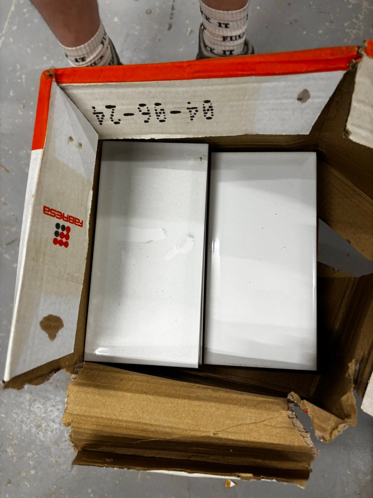 Fabresa Blanco BX Wandtegels 10x20 cm - 1 m² per doos, Nieuw, 20 tot 40 cm, Minder dan 5 m², Wandtegels