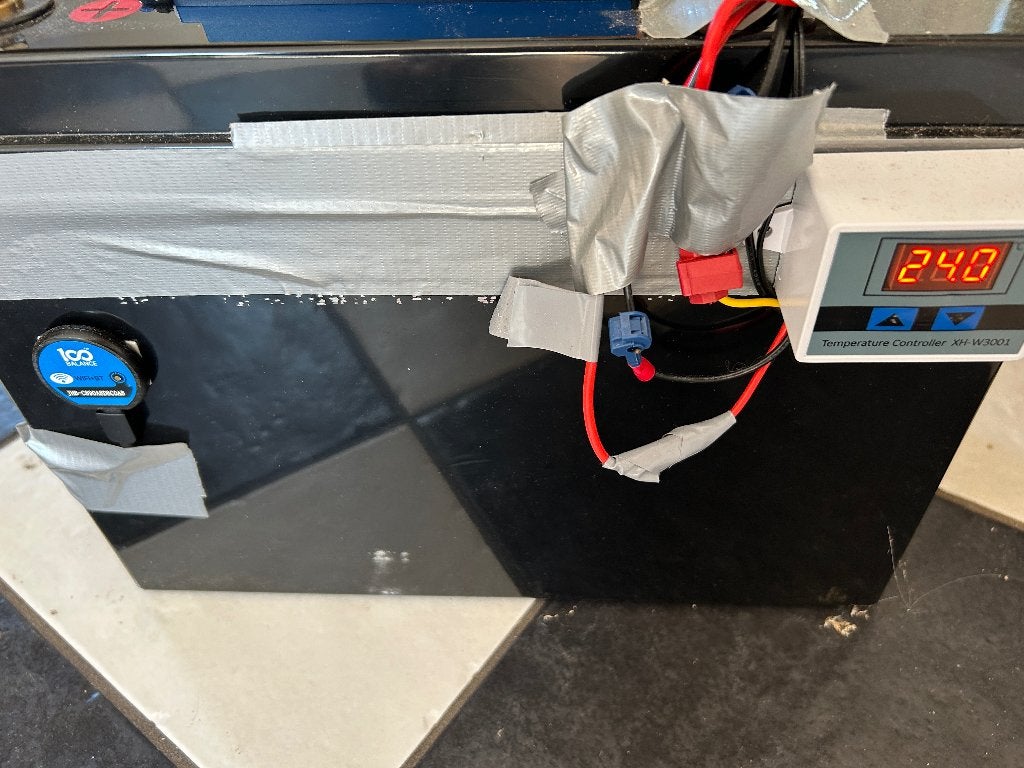 Camperaccu LiPo 12 V 280 Ah, Ophalen, Zo goed als nieuw