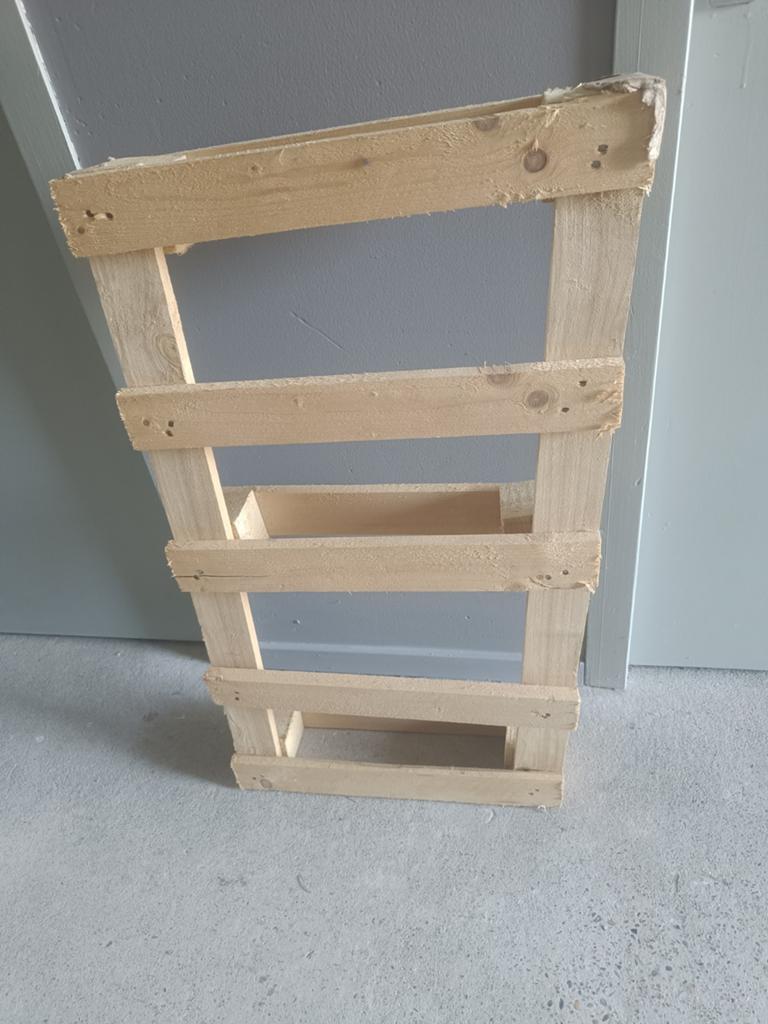Kleine pallet, Ophalen of Verzenden, Hout, Minder dan 50 cm, Minder dan 5 flessen