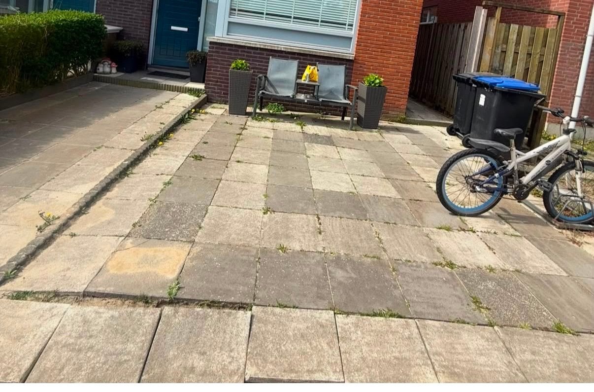 Gratis tuin tegels, Ophalen, Zo goed als nieuw, Beton, Terrastegels