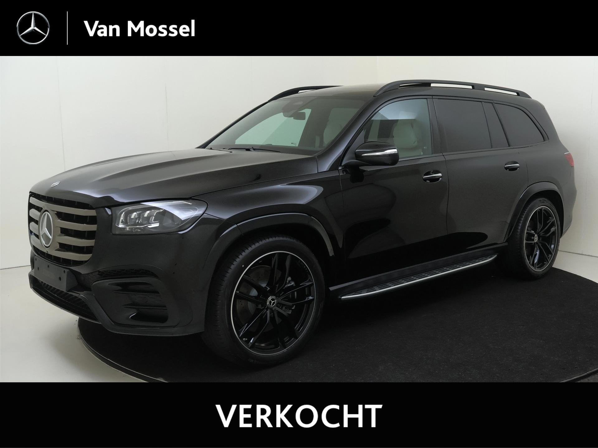 Mercedes-Benz GLS 450 4MATIC AMG Line Premium Plus /Panorama, Auto's, 12 maanden, 7 stoelen, Zwart, Leder