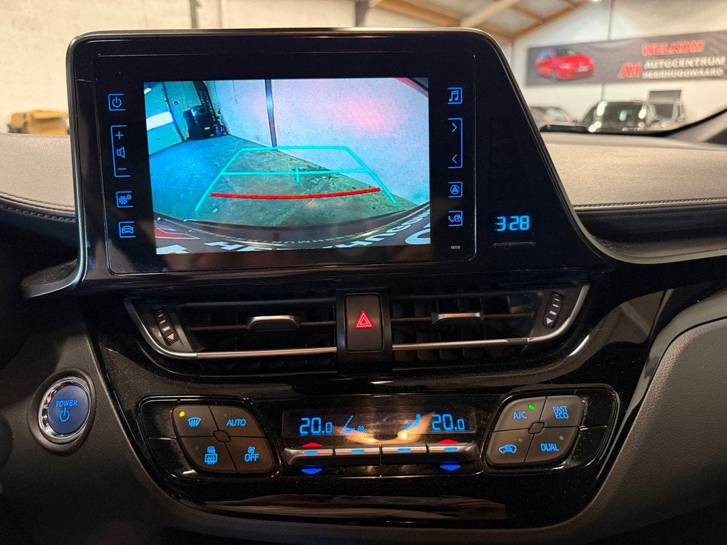 Toyota C-HR 1.8 Hybrid Navi|Carplay|Camera|Cruise|Dealer Ond, Stof, Gebruikt, Zwart, Zwart
