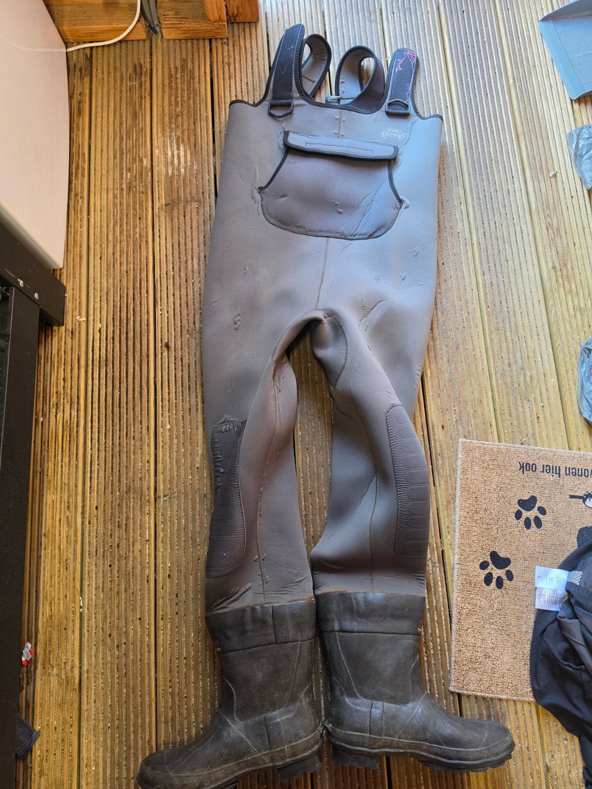 Fox Rage waadpak - Neopreen waadbroek voor vissen, Ophalen of Verzenden, Gebruikt, Kleding