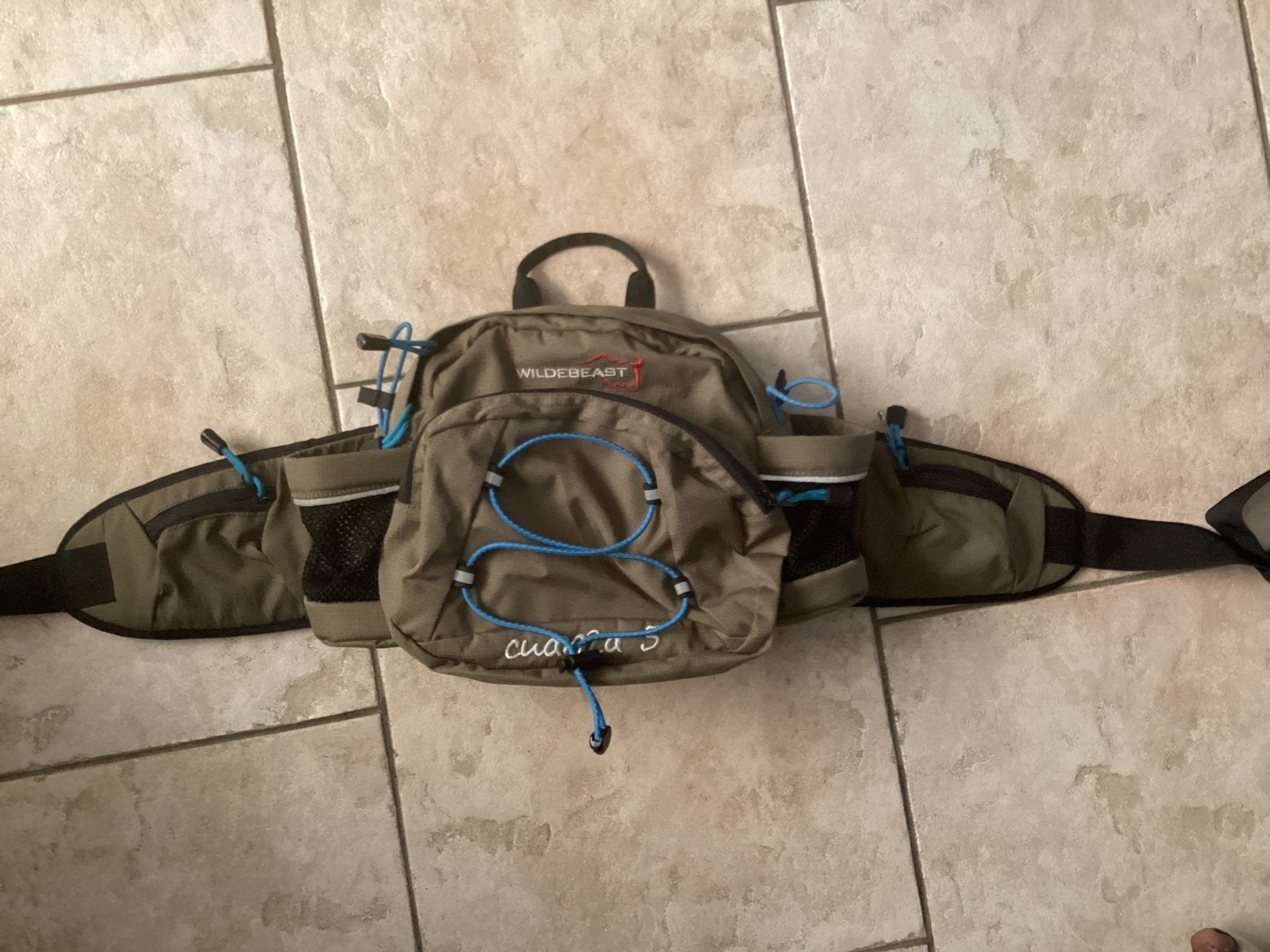 Ruime Wildebeast  heuptas/buiktas ideaal voor de 4daagse, 40 tot 60 cm, Gebruikt, 20 tot 30 cm, Minder dan 35 cm