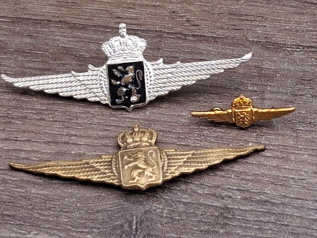 Wings belgische luchtmacht, Verzenden, Luchtmacht, Overige gebieden, Embleem of Badge