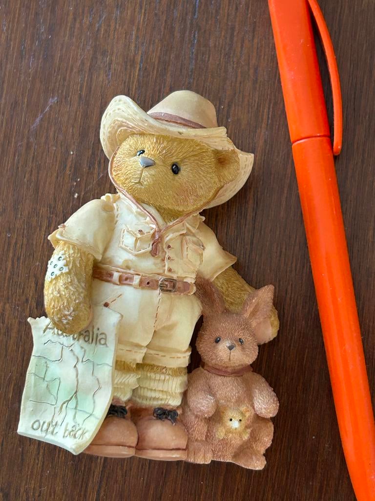 Cherished Teddies 1997 Bazza, Verzamelen, Beren en Cherished Teddies, Ophalen, Zo goed als nieuw, Beeldje, Cherished Teddies