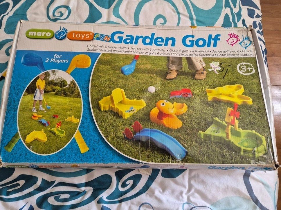 Garden golf kinderen, Ophalen