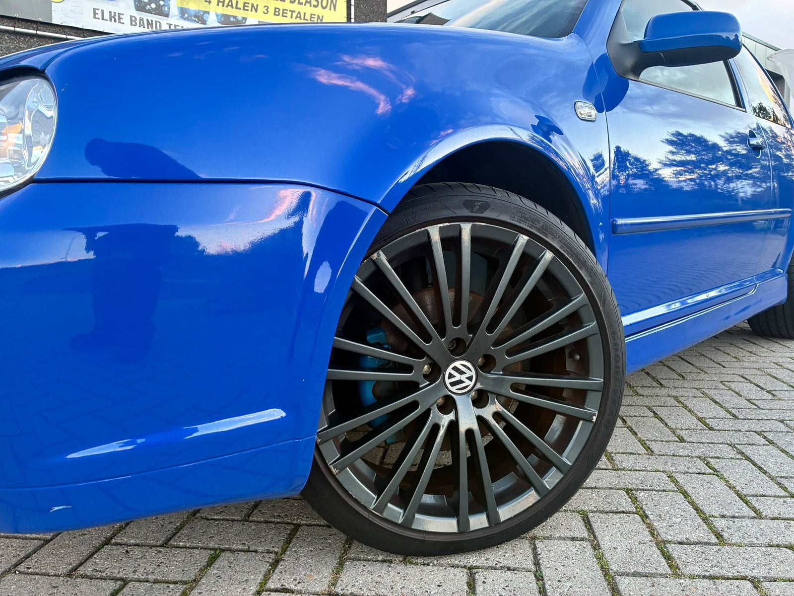 Volkswagen Golf R32 pakket! 1.8 20V 110KW Blauw Met APK, 1206 kg, 4 cilinders, Blauw, Origineel Nederlands