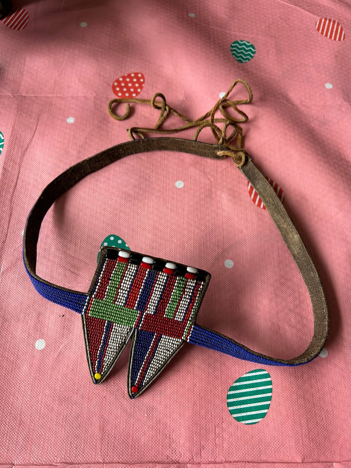 Masai riem vintage Kenya, Antiek en Kunst, Verzenden
