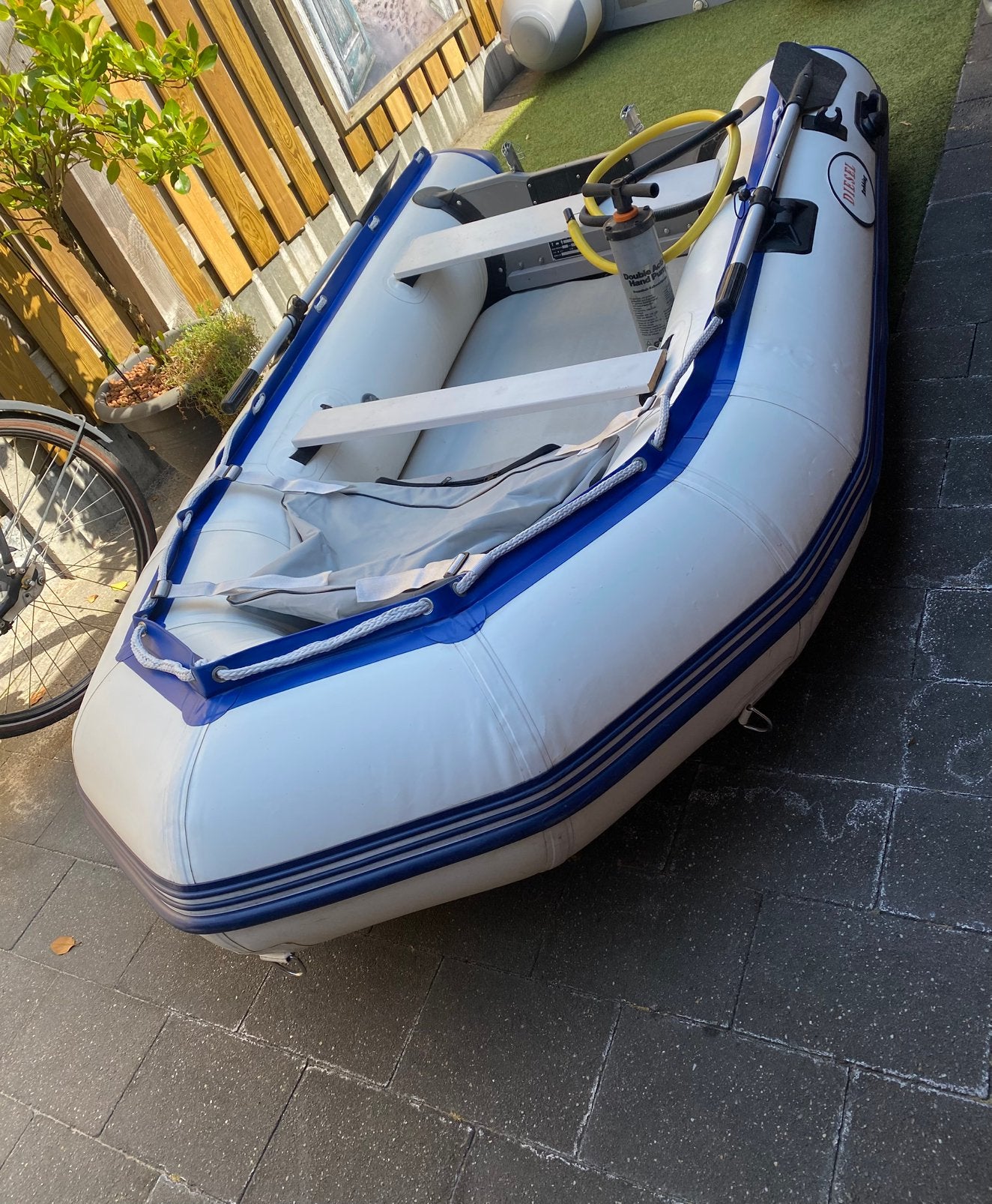Rubberboot diesel 3meter, Watersport en Boten, Rubberboten, Airdeck, Gebruikt, Diesel, 3 m
