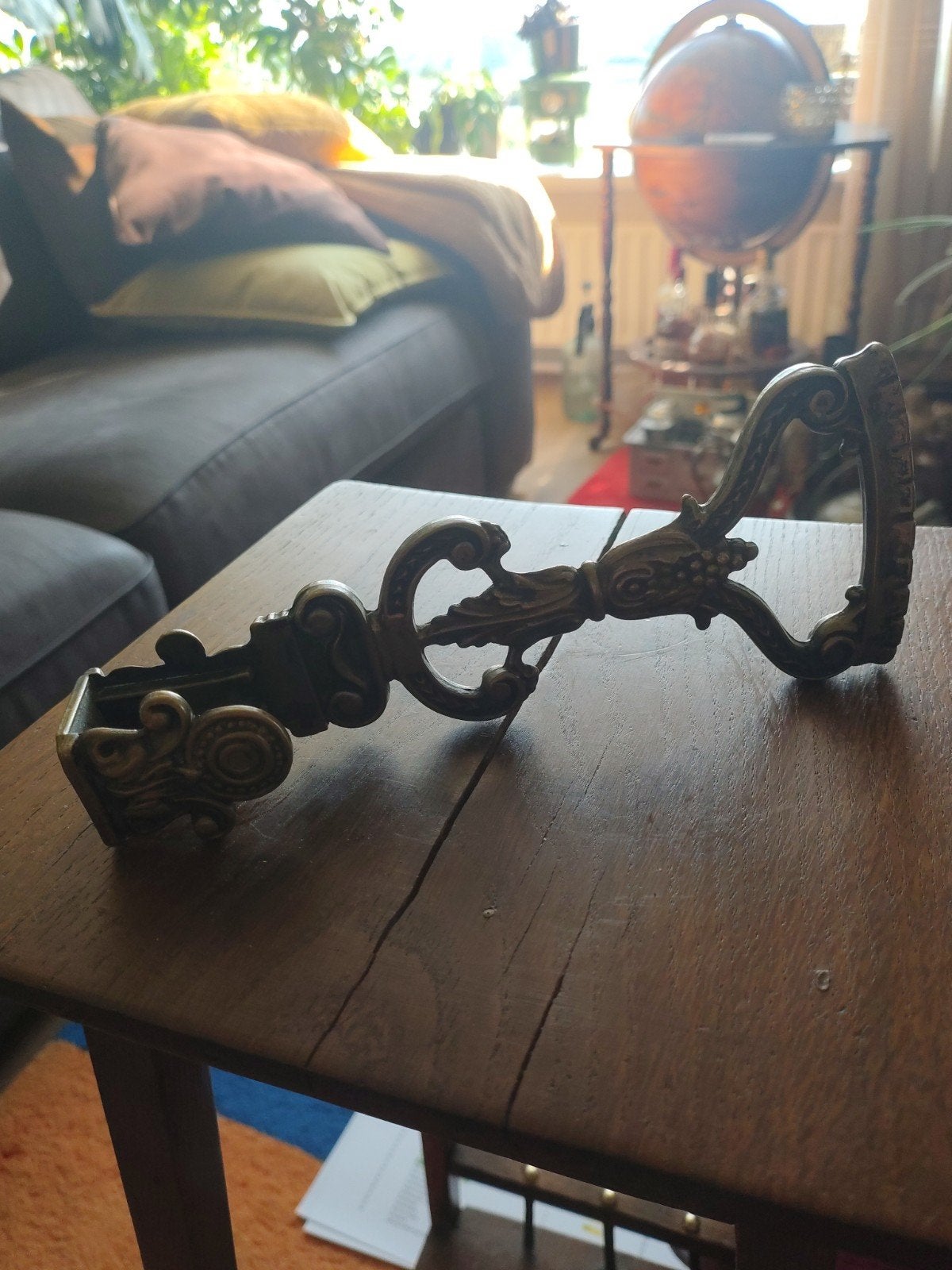 Spiegelarm / Meubelornament - Barok/Rococo Messing, Ophalen of Verzenden