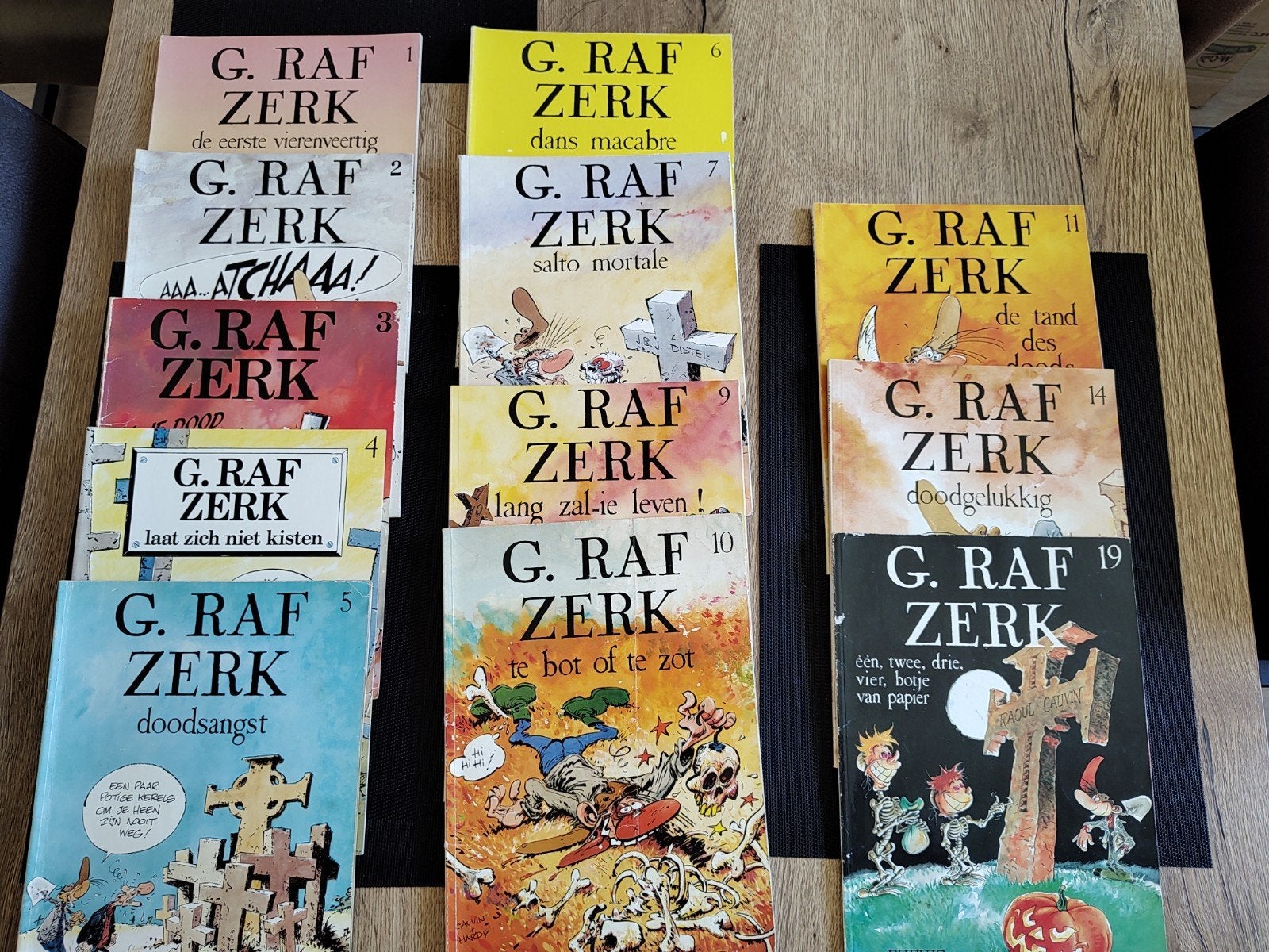 G. Raf Zerk stripboeken - serie of reeks, Complete serie of reeks, Ophalen of Verzenden, Nieuw