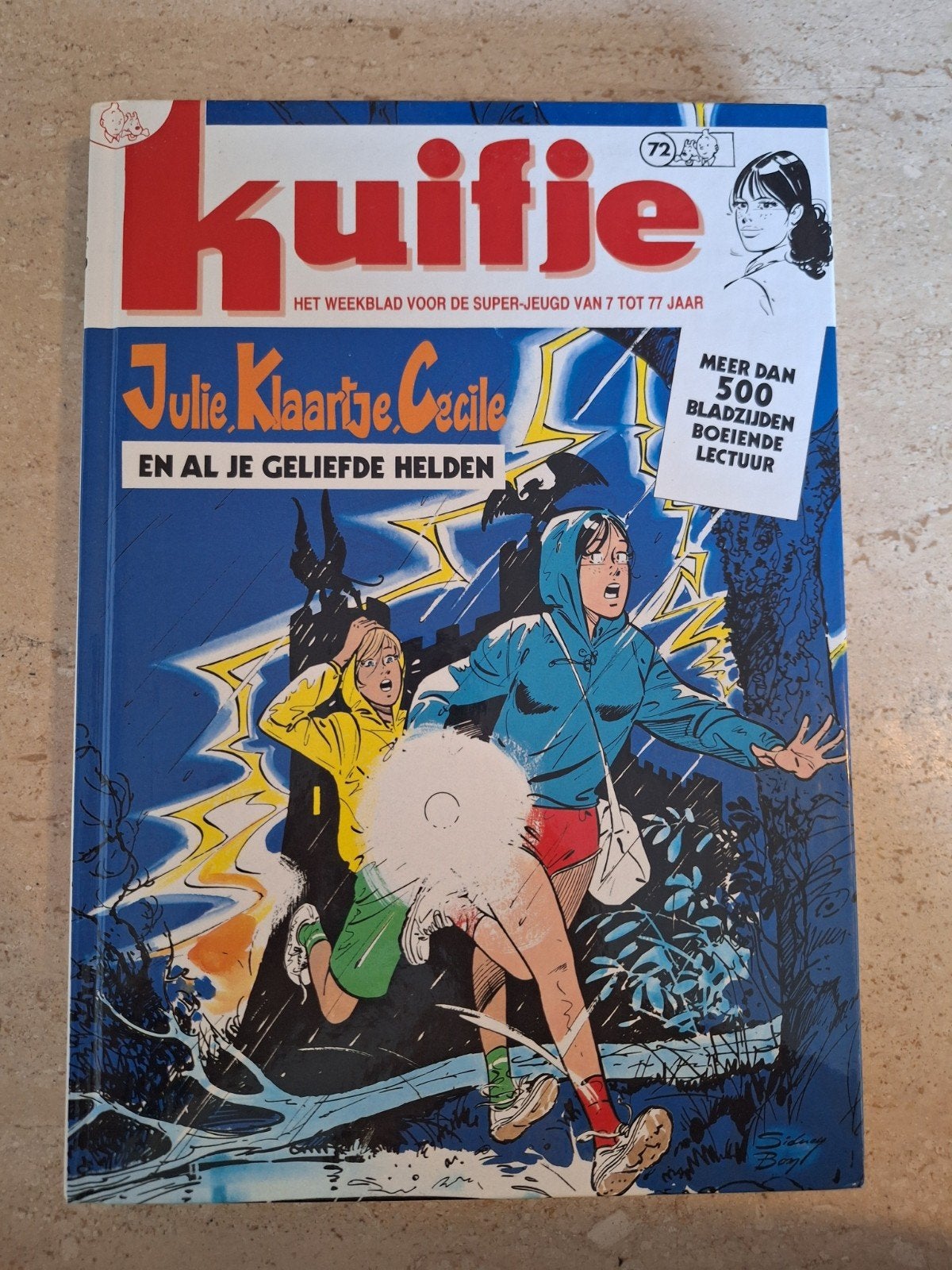 Kuifje Weekblad - Julie, Klaartje, Cecile en al je helden, Boeken, Ophalen of Verzenden