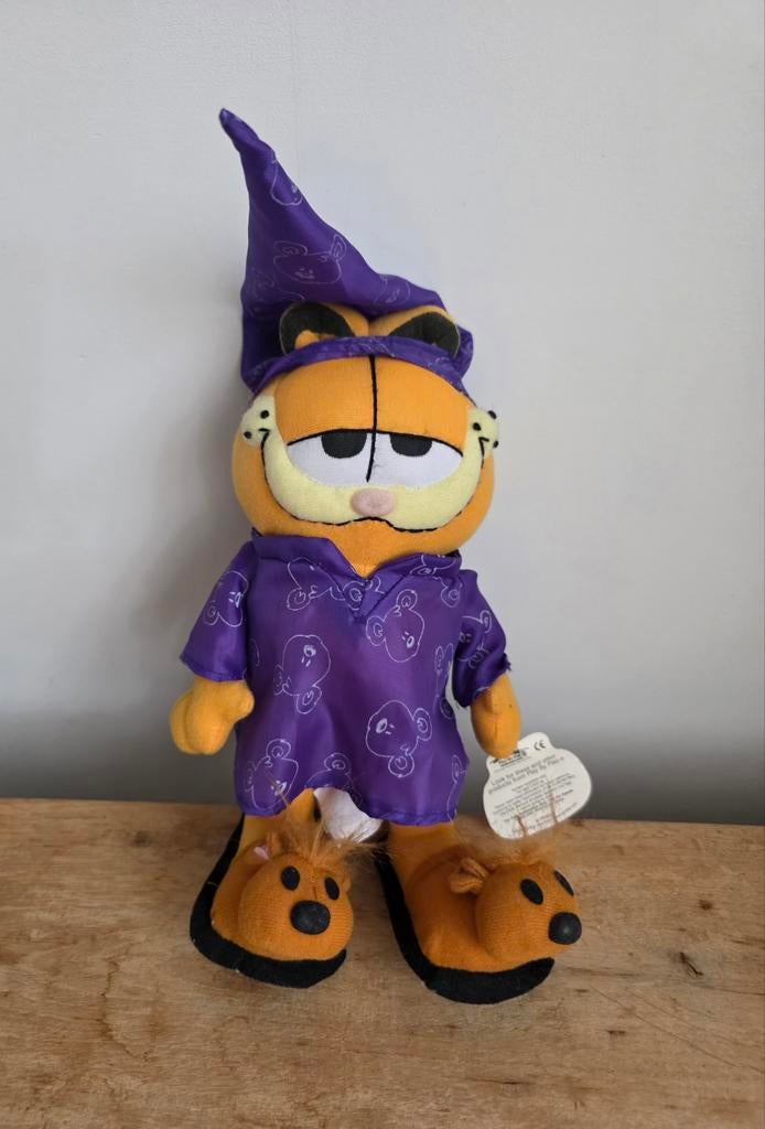 Vintage Garfield Tovenaar 2001, Oranje, Overige karakters, Ophalen of Verzenden, Zo goed als nieuw