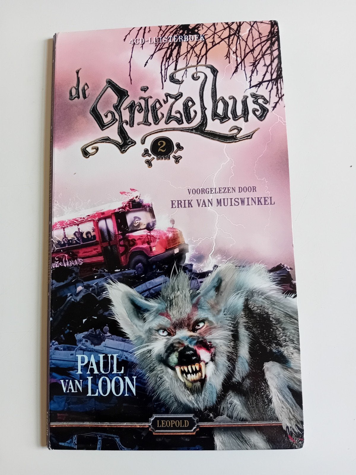 De Griezelbus 2 - Paul van Loon (4CD-Luisterboek), Ophalen of Verzenden, Paul van Loon, Cd, Kind