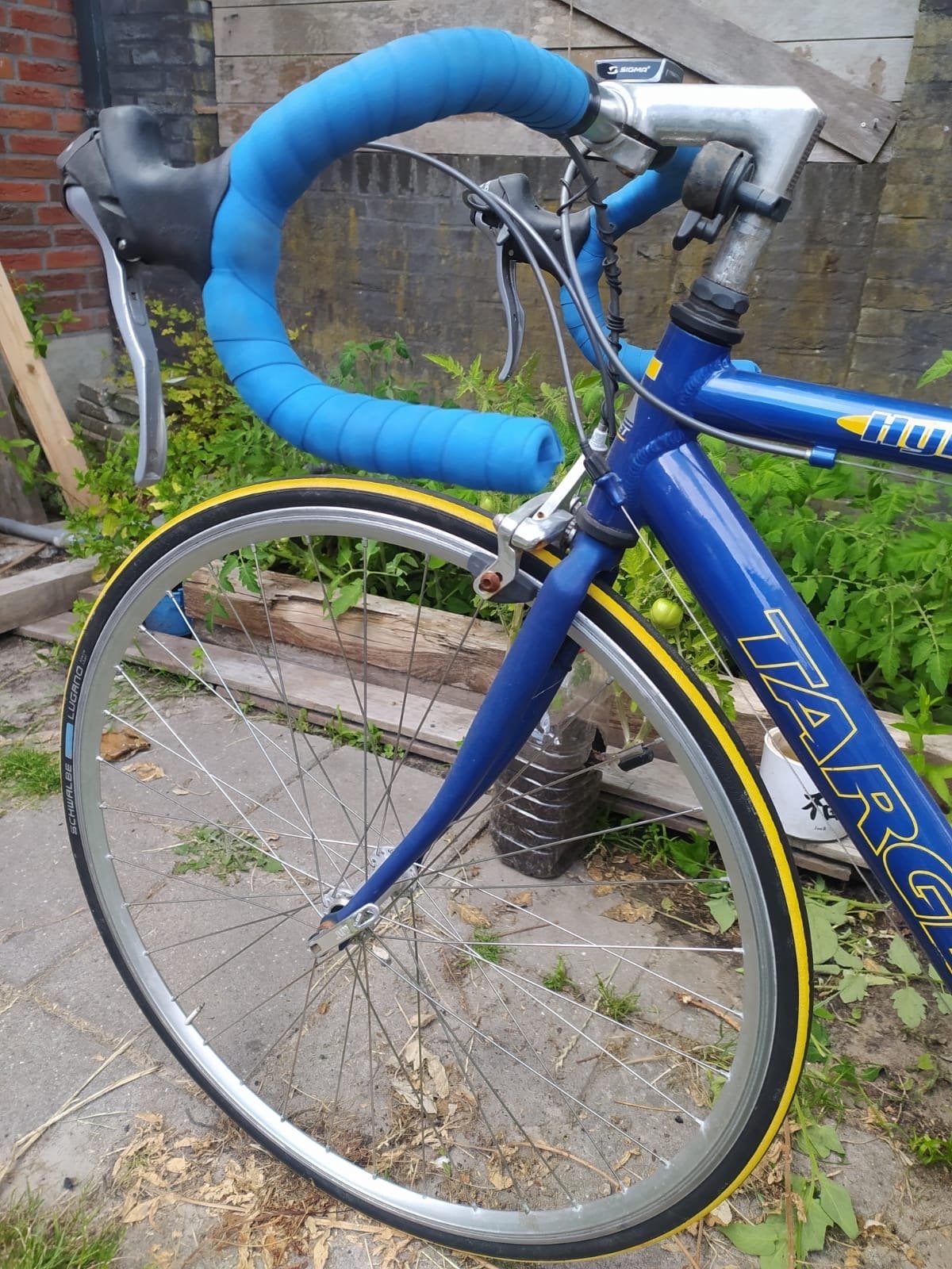 Target Racefiets - Blauw, Goede Staat, 28 inch, Gebruikt, Aluminium, 15 tot 20 versnellingen
