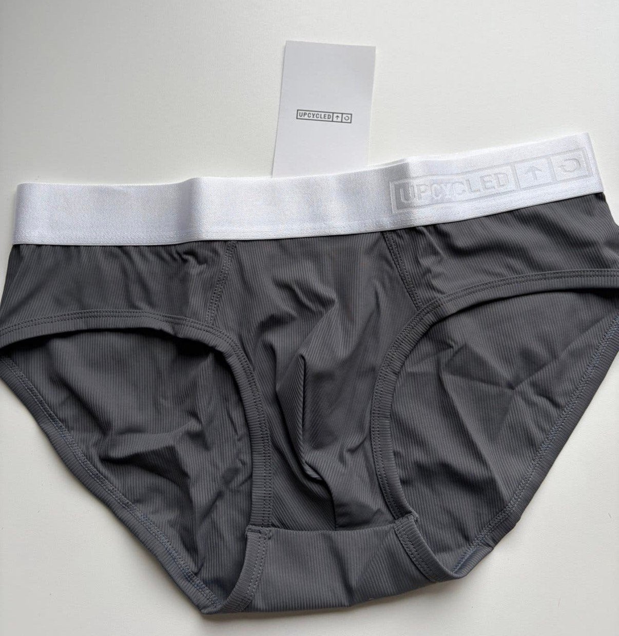 Upcycled Nylon Polyamide Slip nieuw, Kleding | Heren, Verzenden, Grijs, Slip