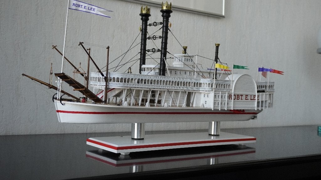 Beroemde Mississippi stoomboot Robert E. Lee, Ophalen, Nieuw, 1:50 tot 1:200, Overige merken