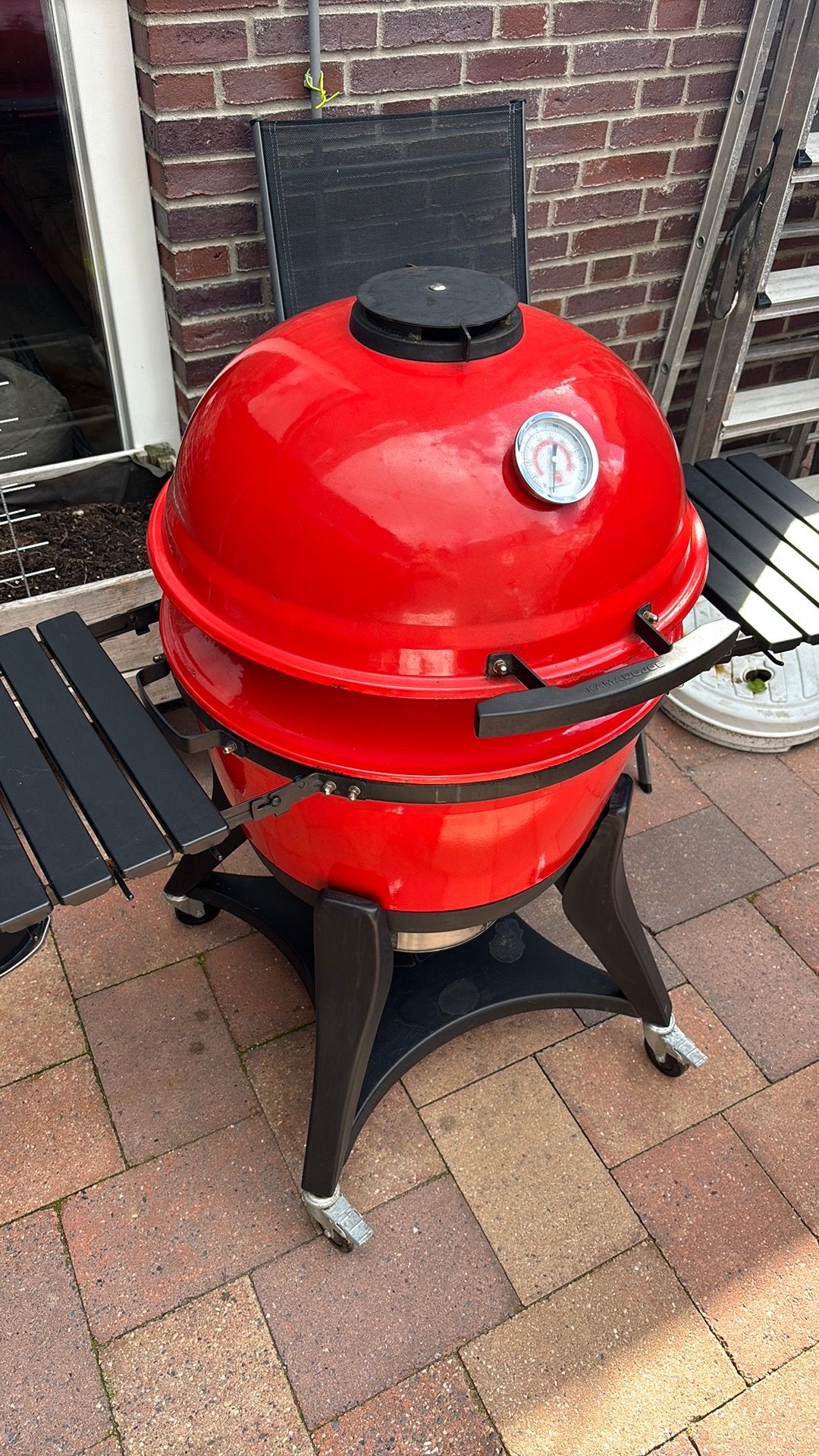 Kamado joe jettle joe bbq, Ophalen, Gebruikt