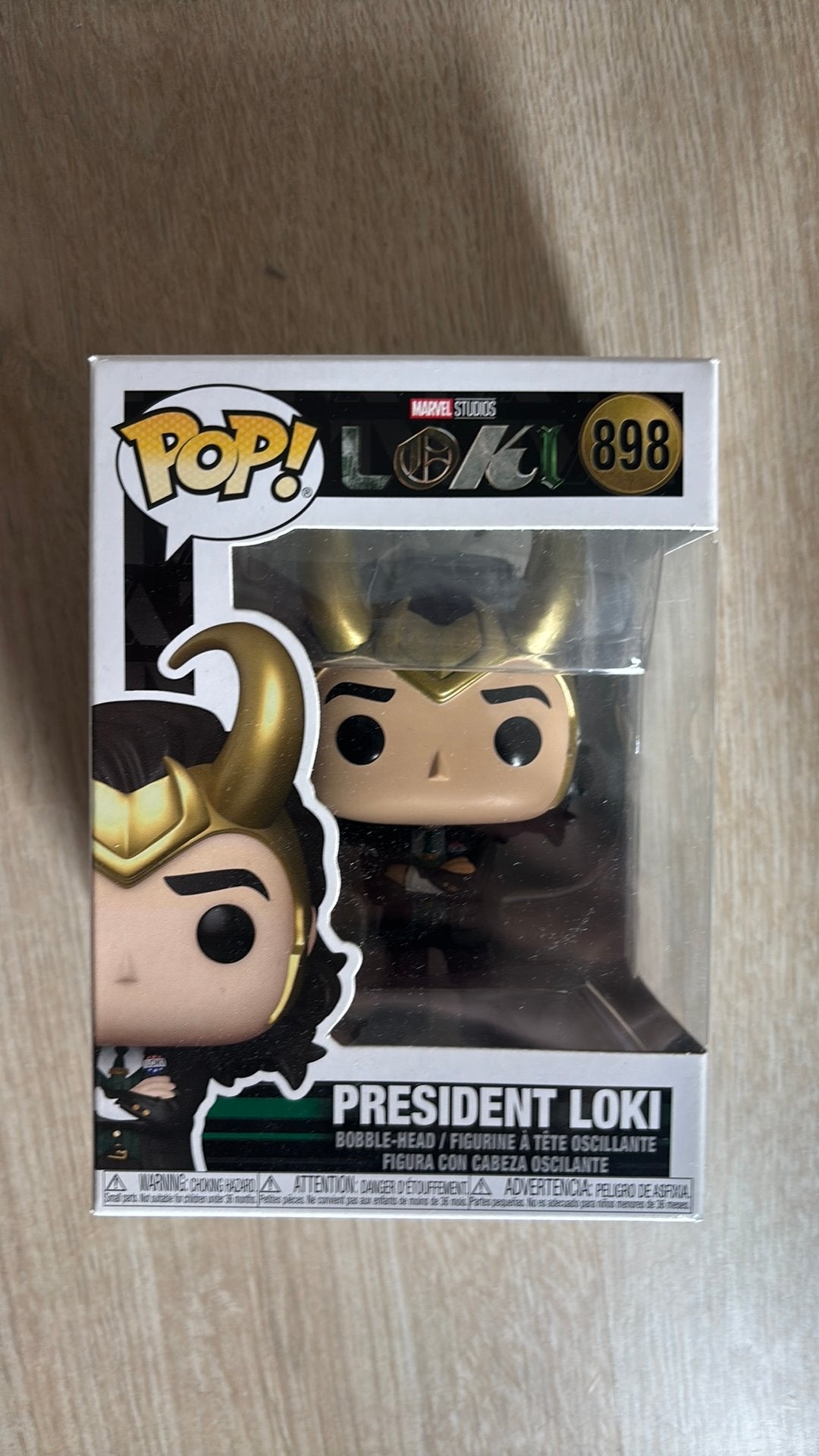 President loki funko (marvel), Ophalen, Zo goed als nieuw