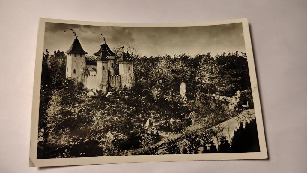 De Efteling Kasteel van Doornroosje Ansichtkaart gelopen, Ophalen of Verzenden, 1980 tot heden, Noord-Brabant