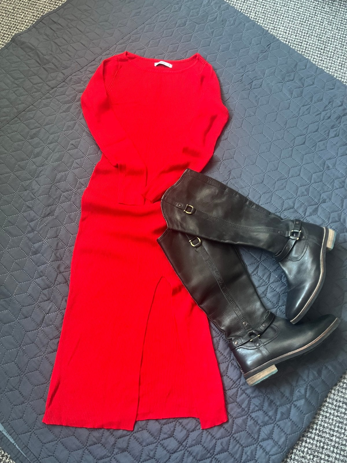 Reserved lange jurk, rood, zachte viscose, nieuw, Ophalen of Verzenden, Nieuw, Rood