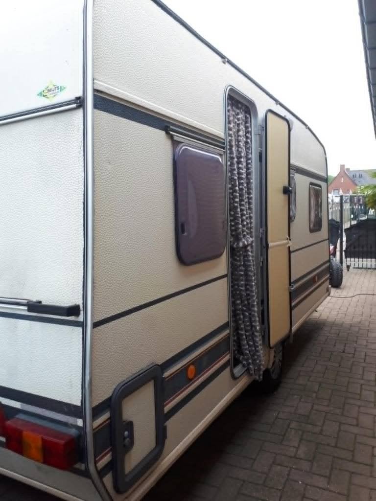 buerstner 460 mover voortent kg 750 max 1000, 2 aparte bedden, Bedrijf, Treinzit, 750 - 1000 kg