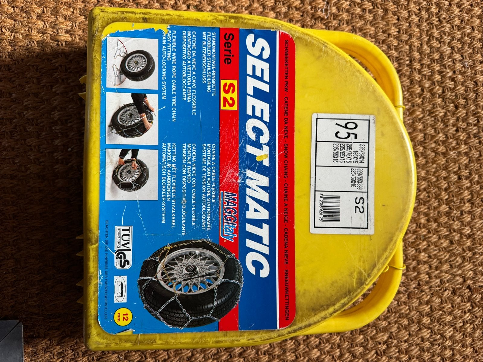 Maggi Trak S2 sneeuwkettingen - Maat 95, Ophalen of Verzenden, Gebruikt