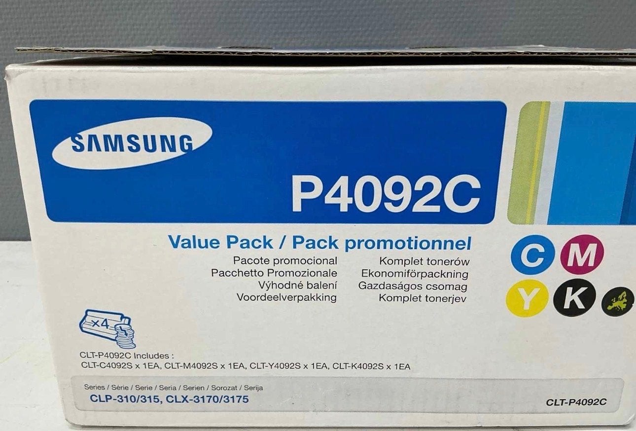 Samsung P4092C Toner Value Pack - CLP-310/315, CLX-3170/3175, Ophalen, Nieuw, Toner