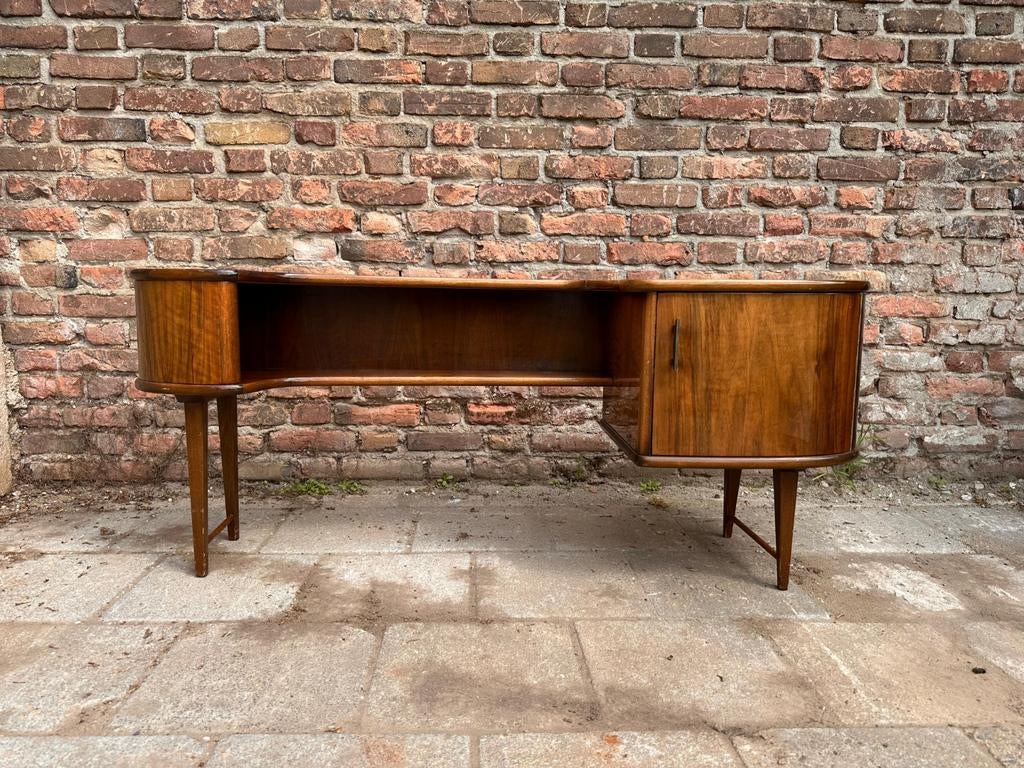 Deens boomerang bureau, Ophalen, Gebruikt, Hout, Overige typen