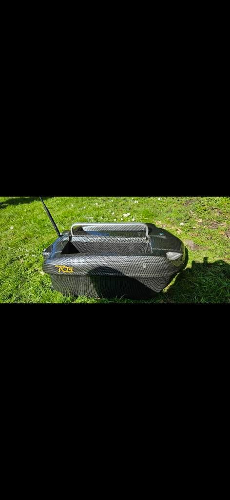 Rt4 voerboot trakker aqua korda fox shimano solar, Watersport en Boten, Hengelsport | Karpervissen, Ophalen, Gebruikt
