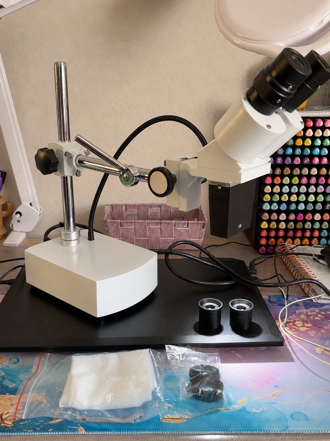 Stereomicroscoop, Ophalen, Zo goed als nieuw, Minder dan 400x, Stereomicroscoop