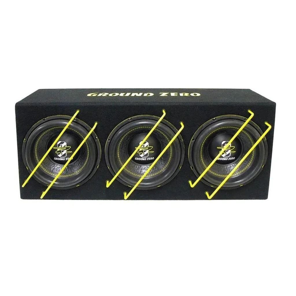 Ground Zero GZIB 3.250SPL 3 x 10Inch 2100 Watt, ., Nieuw, Ophalen of Verzenden, .