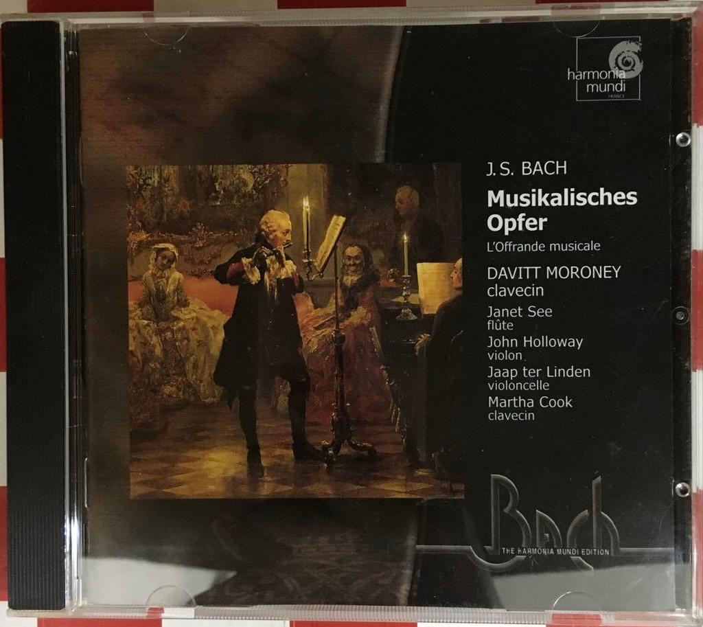 Bach - Musikalisches Opfer / Moroney, Verzenden, Barok, Zo goed als nieuw, Kamermuziek
