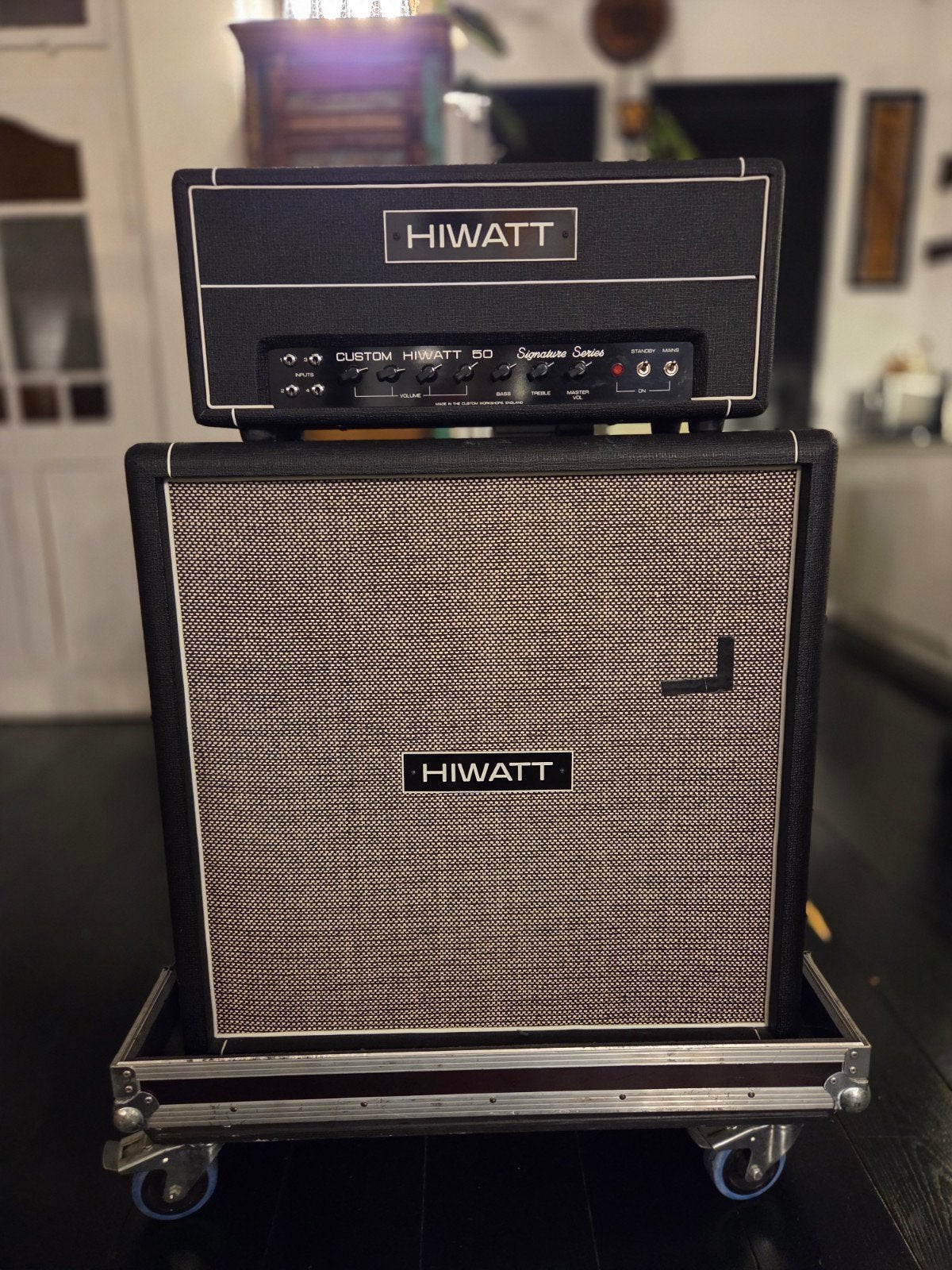 HIWATT CUSTOM 50 SIGNATURE SERIES CP-504 PETE TOWNSHEND, Ophalen of Verzenden, Zo goed als nieuw, Gitaar