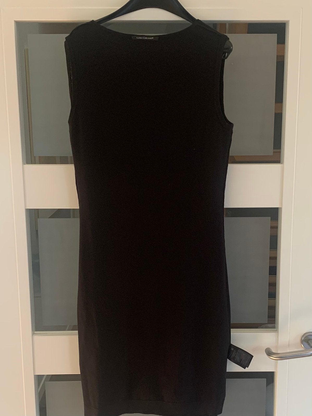 Zwarte jurk van Luisa Cerano maat 38, Maat 38/40 (M), Zwart, Ophalen of Verzenden, Zo goed als nieuw