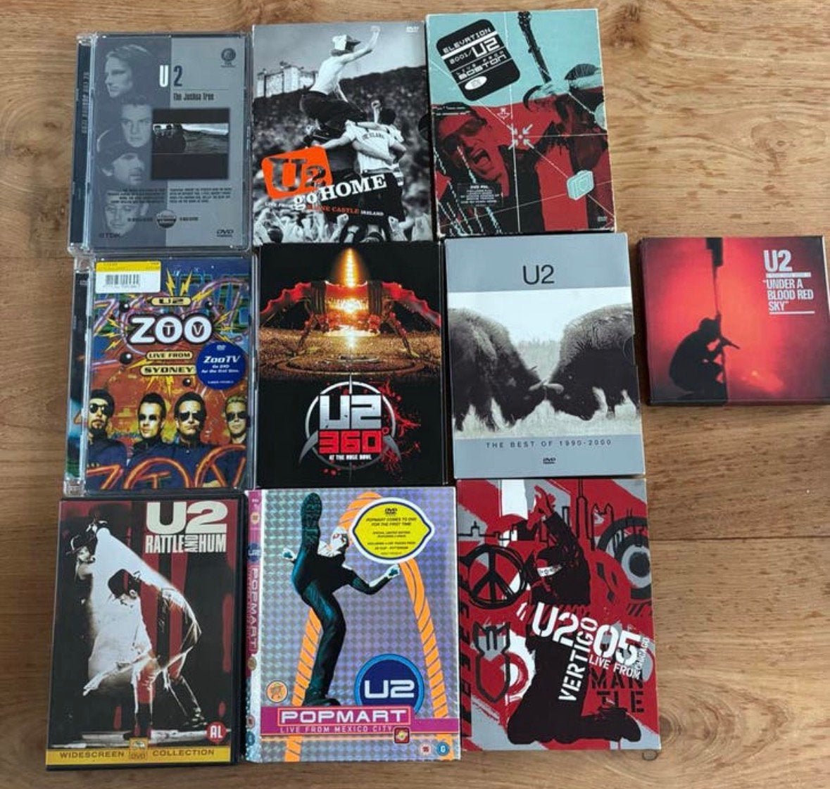 Diverse dvd’s van U2, Cd's en Dvd's, Ophalen, Zo goed als nieuw, Overige formaten, Overige genres