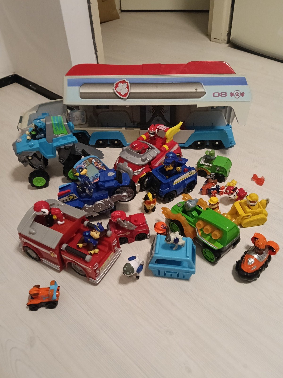 paw Patrol, Ophalen, Gebruikt